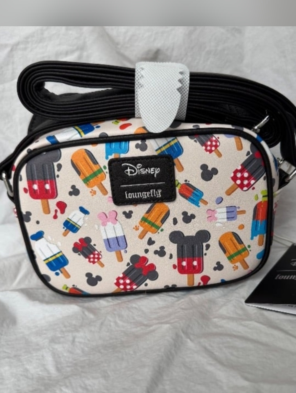 Loungefly Disney Mickey and Friends as Popsicles Crossbody Bag
